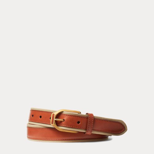 Welington Leather & Canvas Belt - Purple Label - Modalova