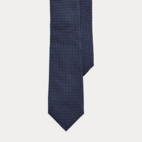 Pin Dot Cashmere-Silk Tie - Purple Label - Modalova