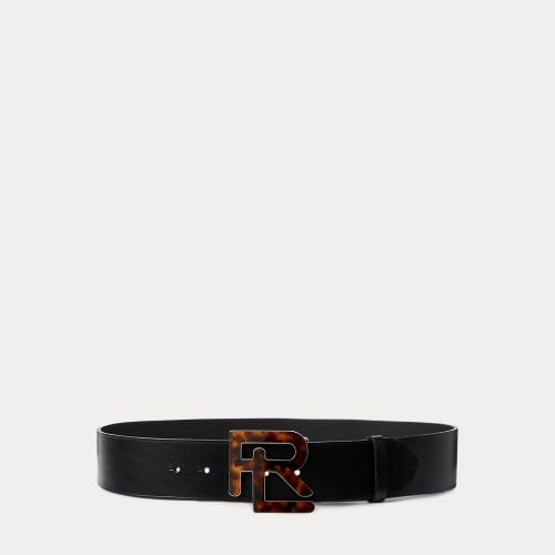 RL Vachetta Leather Wide Belt - Collection - Modalova