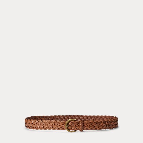 Braided Calfskin Belt - Polo Ralph Lauren - Modalova