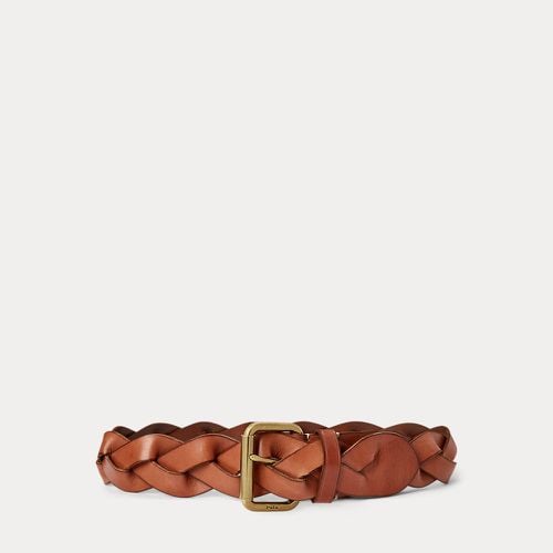 Braided Vachetta Leather Belt - Polo Ralph Lauren - Modalova