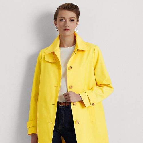 Cotton-Blend Trench Coat - Lauren - Modalova