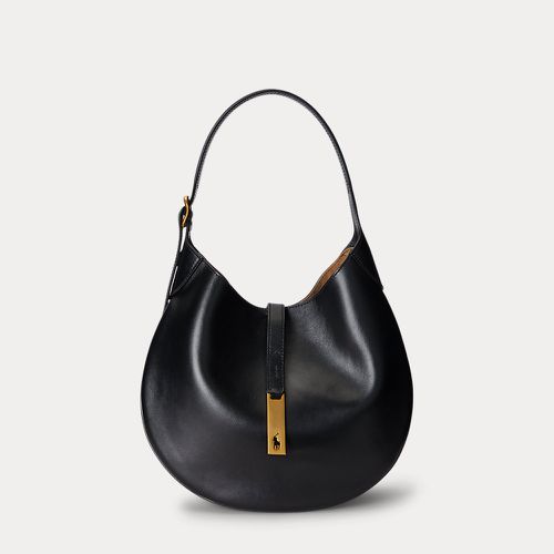Polo ID Medium Leather Shoulder Bag - Polo Ralph Lauren - Modalova