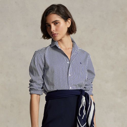 Classic Fit Striped Cotton Shirt - Polo Ralph Lauren - Modalova