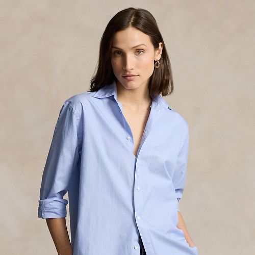 Oversize Fit Cotton Poplin Shirt - Polo Ralph Lauren - Modalova