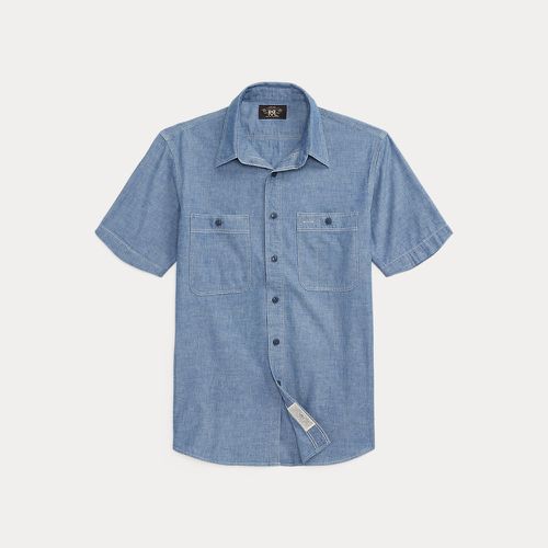 Indigo Chambray Workshirt - RRL - Modalova