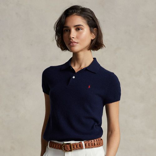 Slim Fit Cashmere Polo Shirt - Polo Ralph Lauren - Modalova