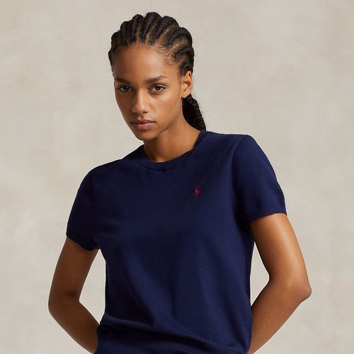 Cotton-Blend Short-Sleeve Jumper - Polo Ralph Lauren - Modalova