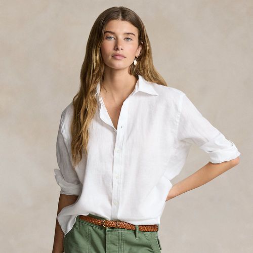Oversize Fit Linen Shirt - Polo Ralph Lauren - Modalova