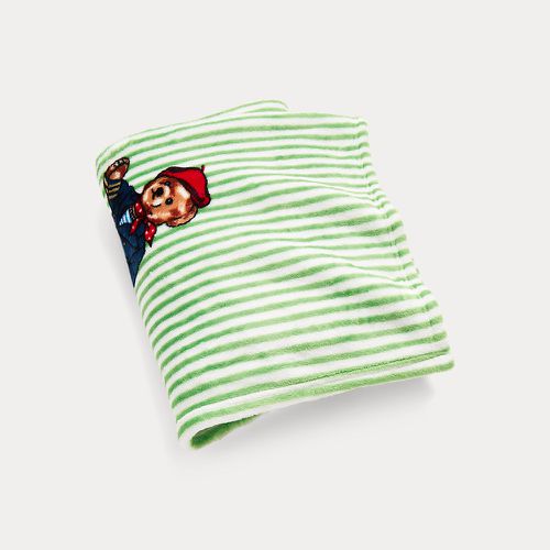 Teddy Bear Stripe Throw Blanket - Polo Ralph Lauren Home - Modalova