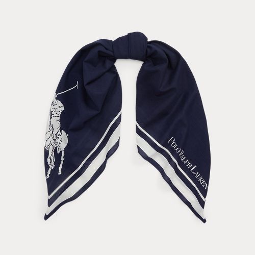 Contrast Logo & Big Pony Scarf - Polo Ralph Lauren - Modalova