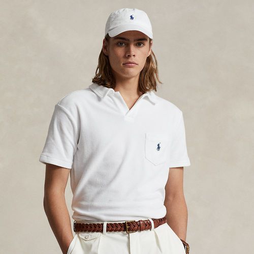 Custom Slim Fit Terry Polo Shirt - Polo Ralph Lauren - Modalova