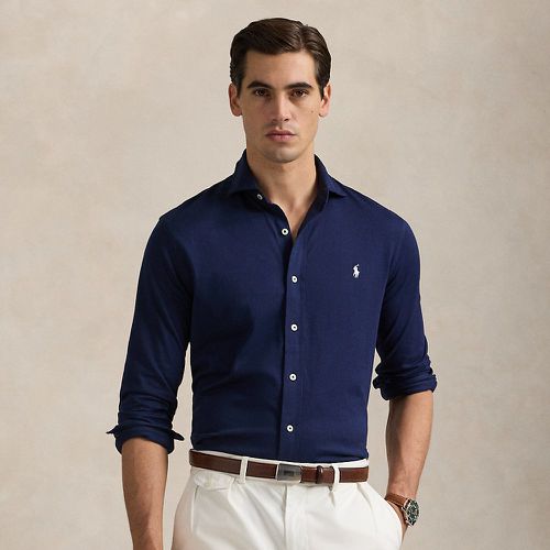 Jersey Spread-Collar Shirt - Polo Ralph Lauren - Modalova