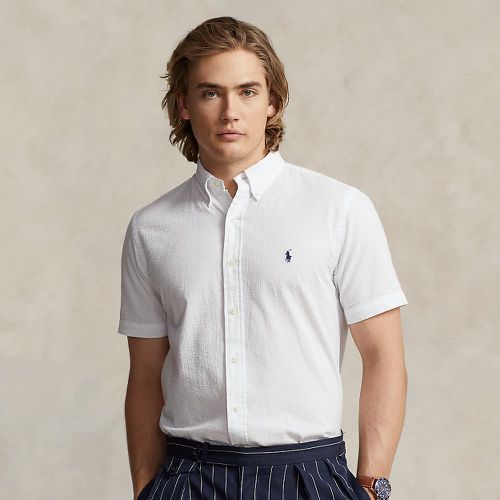Custom Fit Seersucker Shirt - Polo Ralph Lauren - Modalova