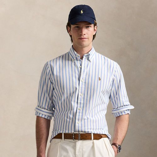 Custom Fit Striped Oxford Shirt - Polo Ralph Lauren - Modalova