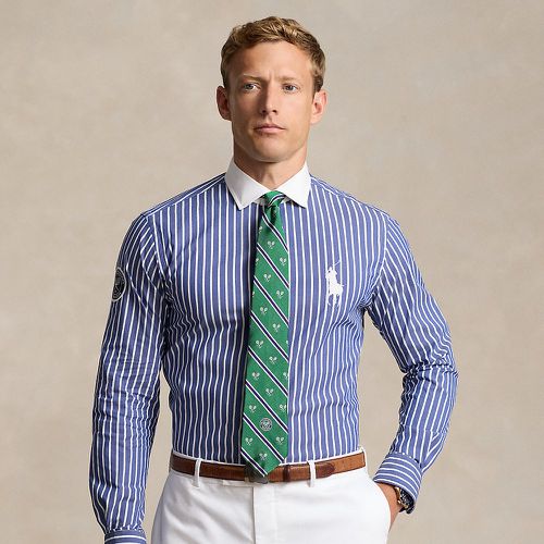Wimbledon Striped Stretch Twill Shirt - Polo Ralph Lauren - Modalova