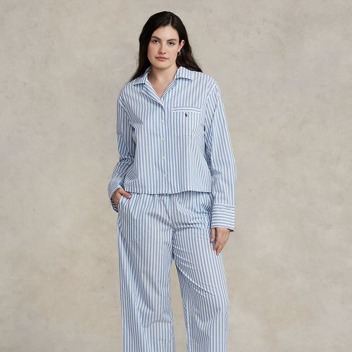 Long-Sleeve Poplin Pyjama Set - Polo Ralph Lauren - Modalova