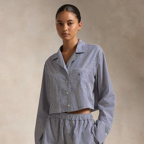 Crop Top & Boxer Poplin Pyjama Set - Polo Ralph Lauren - Modalova