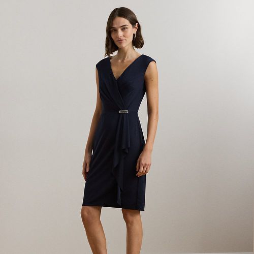 Jersey Cap-Sleeve Cocktail Dress - Lauren - Modalova