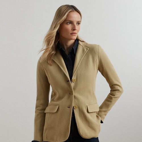 Cotton-Blend Blazer - Lauren - Modalova