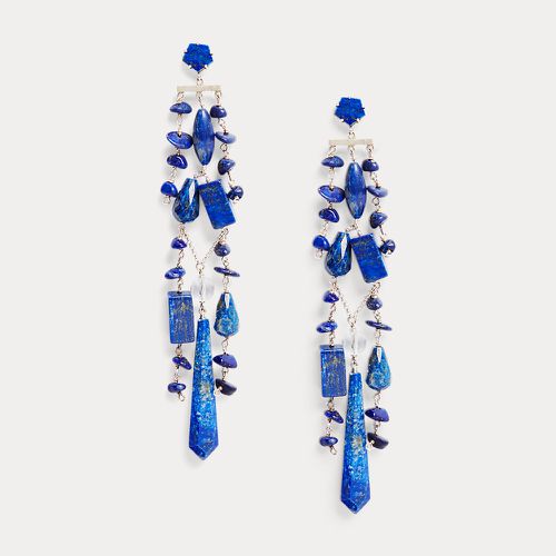 Lapis & Crystal Chandelier Earrings - Collection - Modalova