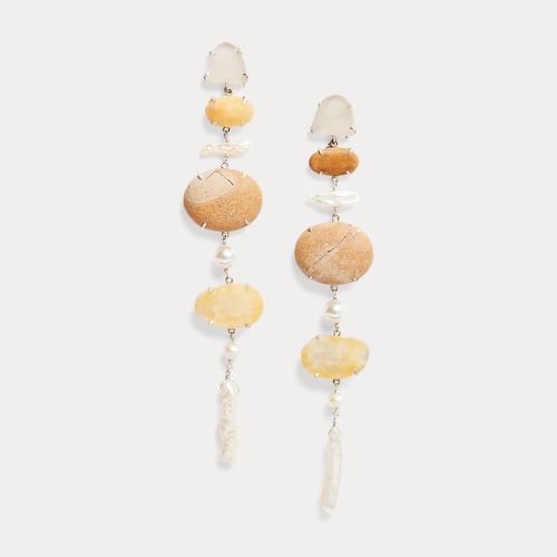 Seaglass & Beach Stone 6-Drop Earrings - Collection - Modalova