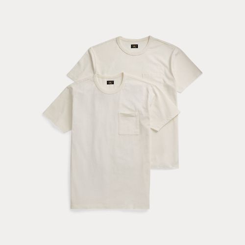Garment-Dyed Pocket T-Shirt Two-Pack - RRL - Modalova