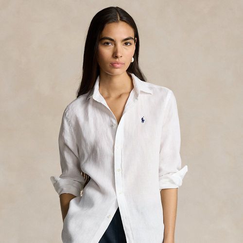 Relaxed Fit Linen Shirt - Polo Ralph Lauren - Modalova