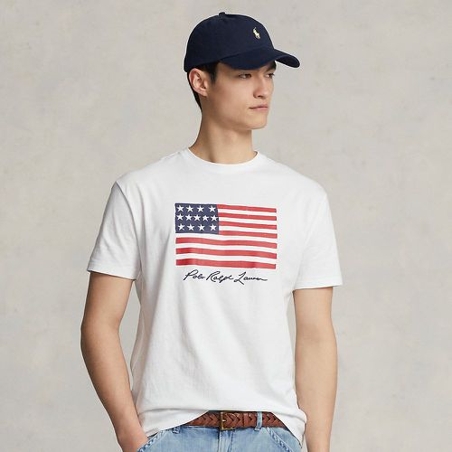 Classic Fit Flag Jersey T-Shirt - Polo Ralph Lauren - Modalova