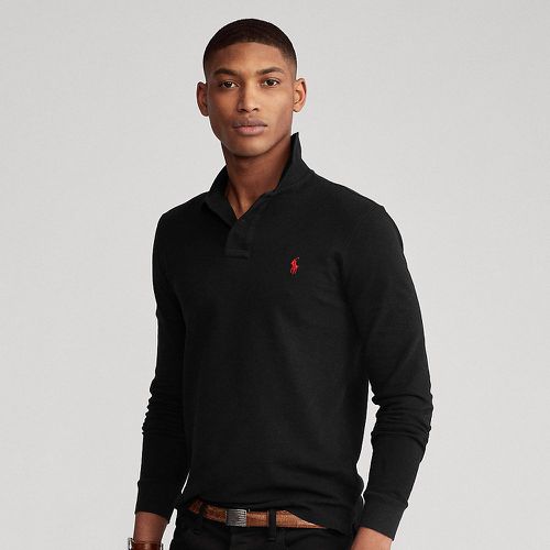 Slim Fit Mesh Long-Sleeve Polo - Polo Ralph Lauren - Modalova