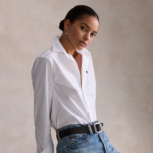 Slim Fit Cotton Shirt - Polo Ralph Lauren - Modalova