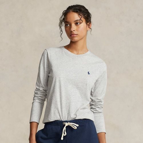 Long-Sleeve Jersey Crewneck T-Shirt - Polo Ralph Lauren - Modalova