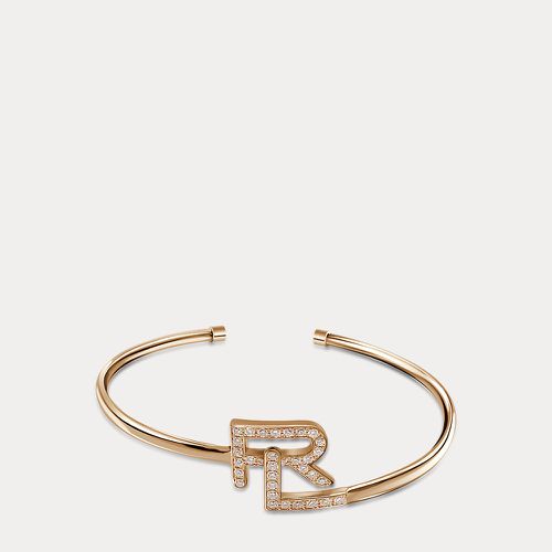 RL 18K Rose Gold & Diamond Bangle - Ralph Lauren - Modalova