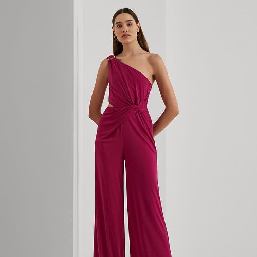 Twist-Front Jersey One-Shoulder Jumpsuit - Lauren - Modalova