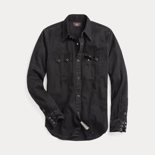 Slim Fit Denim Western Shirt - RRL - Modalova