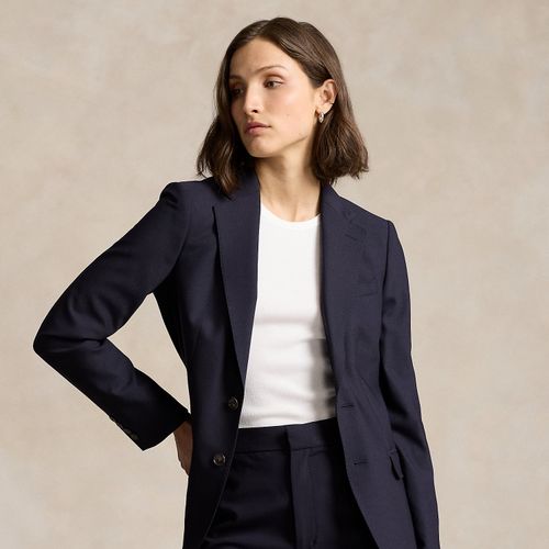 Blazer droit en laine stretch - Polo Ralph Lauren - Modalova