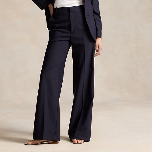 Stretch Wool Faille Wide-Leg Trouser - Polo Ralph Lauren - Modalova