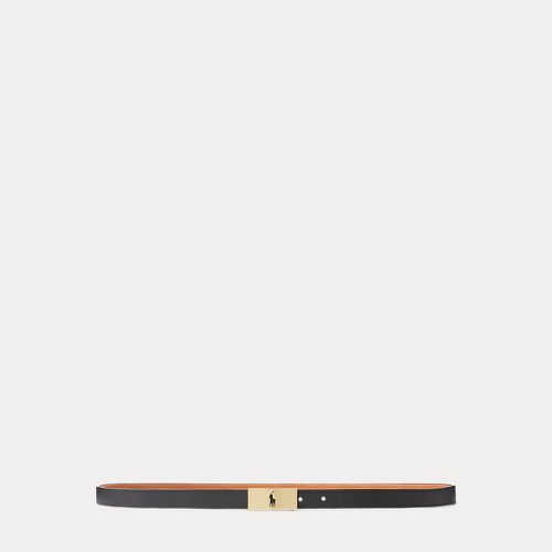 Polo ID Reversible Vachetta Leather Belt - Polo Ralph Lauren - Modalova