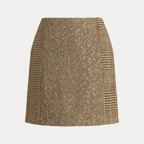 Carreen Patchwork Tweed Skirt - Collection - Modalova
