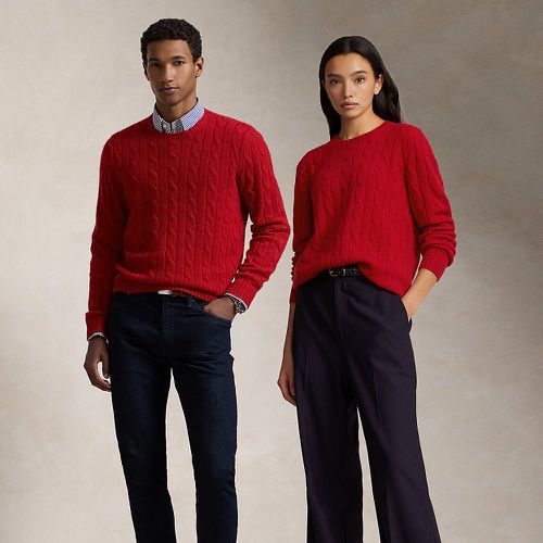 The Iconic Cable-Knit Cashmere Jumper - Polo Ralph Lauren - Modalova