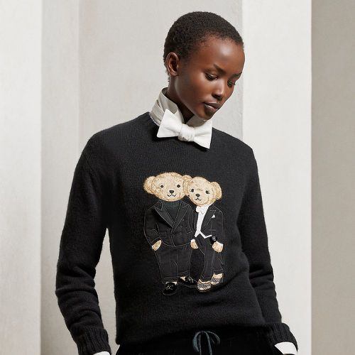 Tuxedo Polo Bears Cashmere Jumper - Collection - Modalova