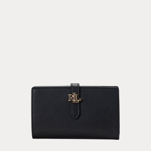 Logo Leather Wallet - Lauren - Modalova