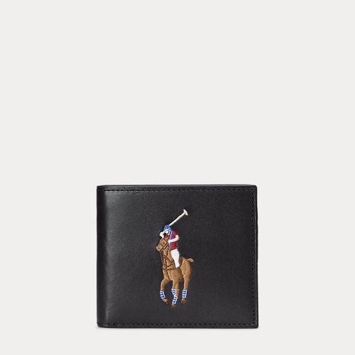 Big Pony Leather Billfold Coin Wallet - Polo Ralph Lauren - Modalova