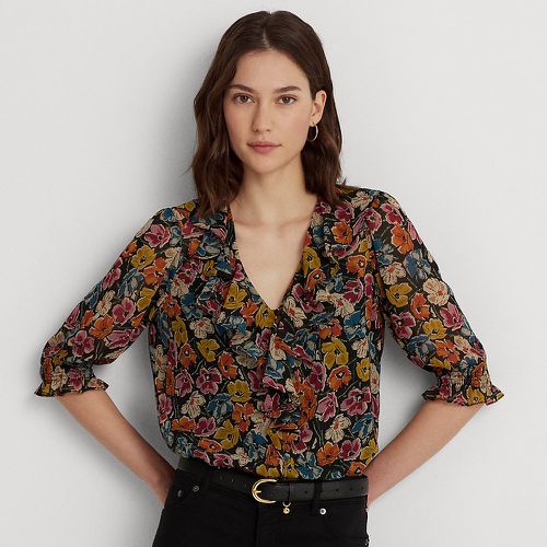 Floral Crepe Blouse - Lauren - Modalova