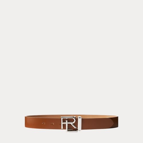 RL Box Leather Belt - Collection - Modalova