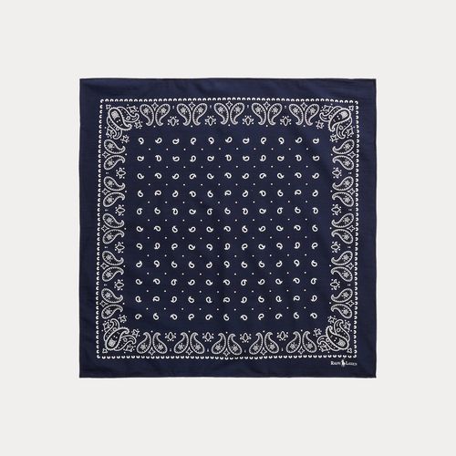 Bandana en coton avec logo - Polo Ralph Lauren - Modalova