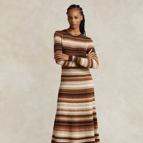 Striped Wool-Blend Jumper Dress - Polo Ralph Lauren - Modalova
