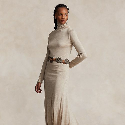 Wool-Blend Roll Neck Dress - Polo Ralph Lauren - Modalova