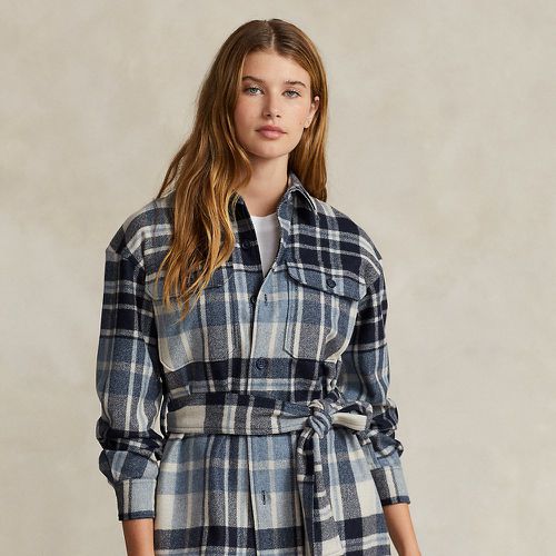 Belted Wool-Blend Twill Shirt - Polo Ralph Lauren - Modalova
