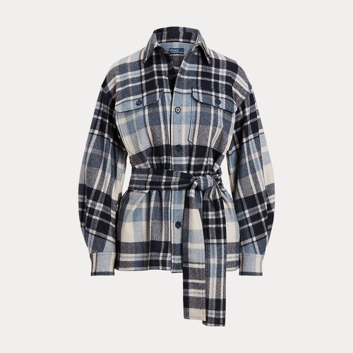 Belted Wool-Blend Twill Shirt - Polo Ralph Lauren - Modalova